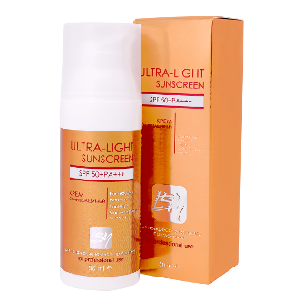 Солнцезащитный крем с антиоксидантным действием ULTRA-LIGHT SUNSCREEN SPF 50+ PA+++